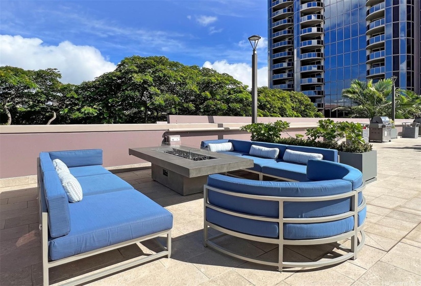 Firepit area