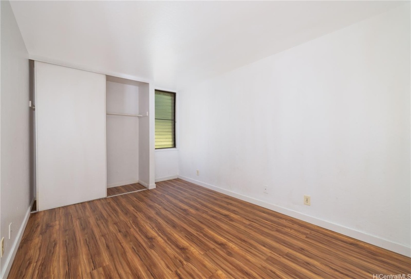 Bedroom 2 ViewNew Vinyl Laminate Flooring