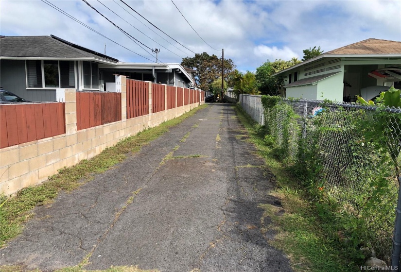 Vacant Lot is straight down on the right hand side.