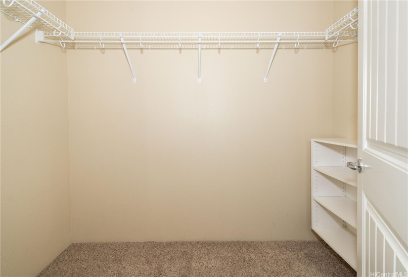 Spacious closet