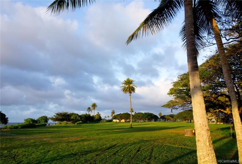 Haleiwa beach park view near the property