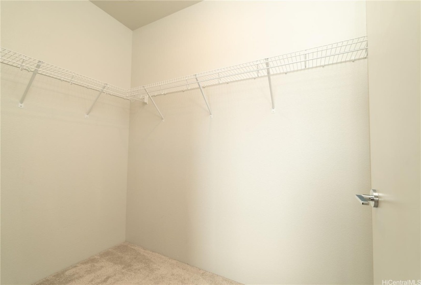 Large walk in closet