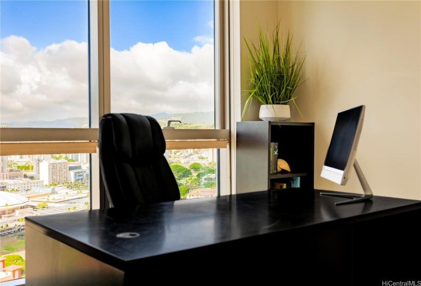 Third bedroom - great as an office space or as a  bedroom