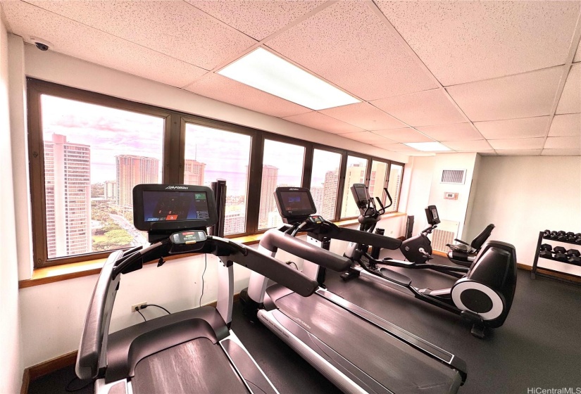 View from Gym