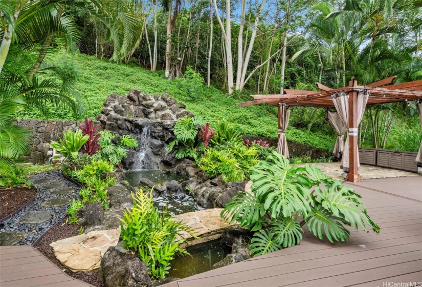 Waterfall and Pond
