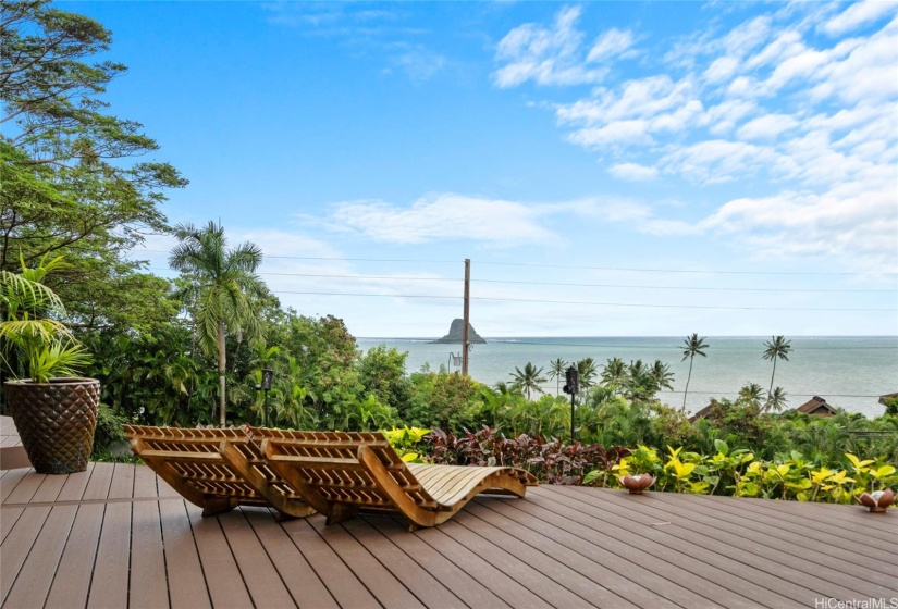 View of Mokoli'i from Lanai