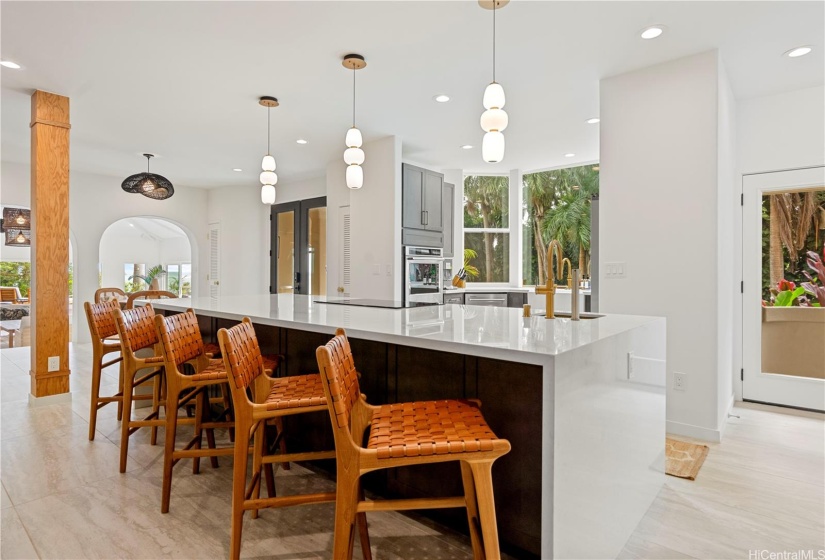 Island with Seating