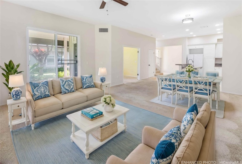 Enhanced- virtually staged.