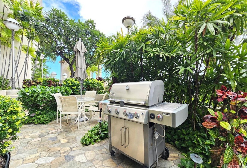 BBQ picnic area