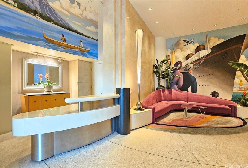 Lobby entrance