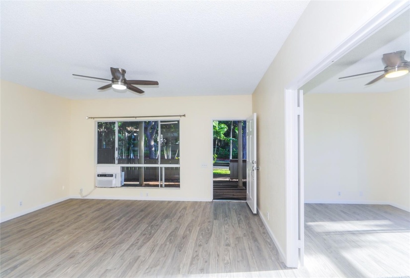 standing at the dining room looking towards the front door