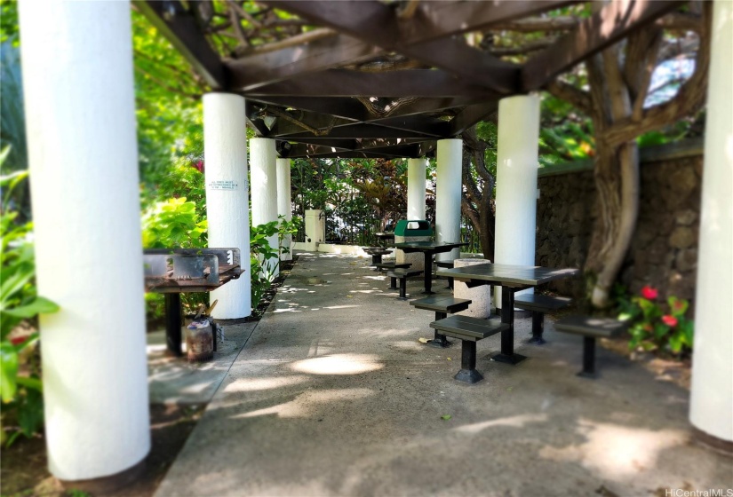 Barbeque area