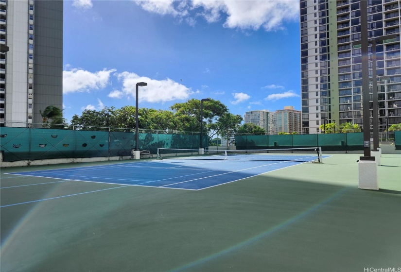 Tennis courts