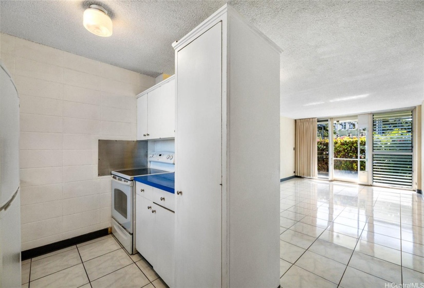 Kitchen & living room