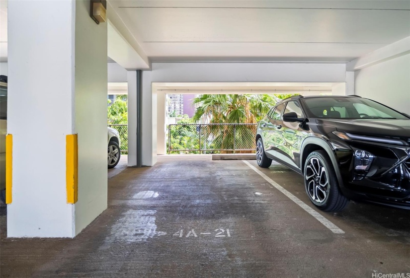 This condo includes 1 covered/secure/standard parking stall.