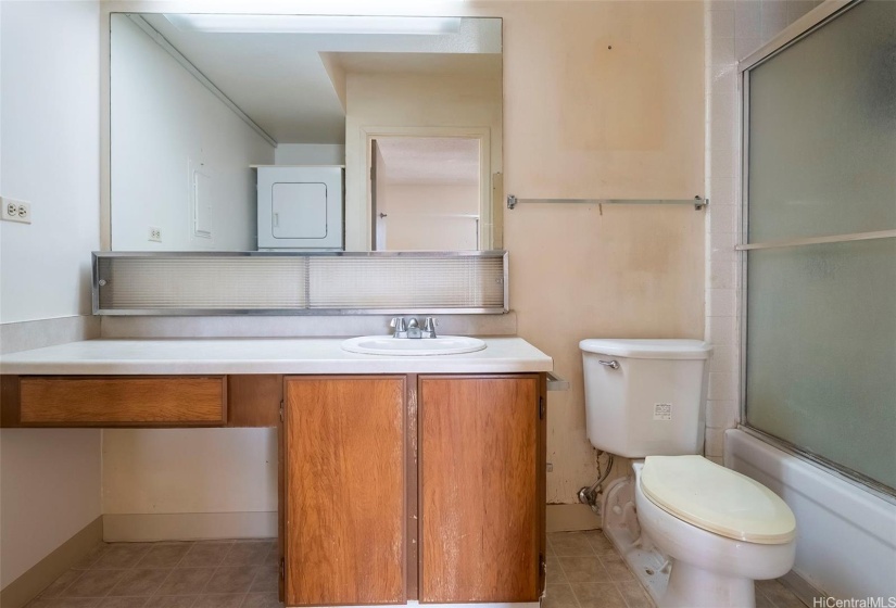 Update the fullsized bathroom to your preferences.