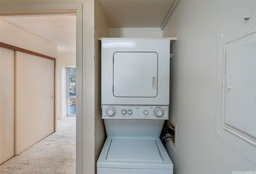 You'll appreciate the in-unit washer/dryer.