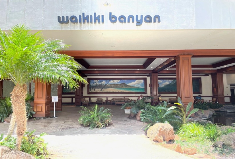 Building entrance