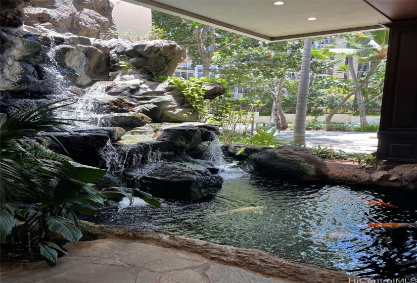 Building lobby area