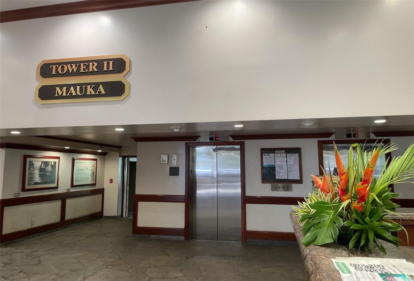 Mauka Tower elevators