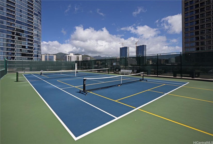 Pickleball courts