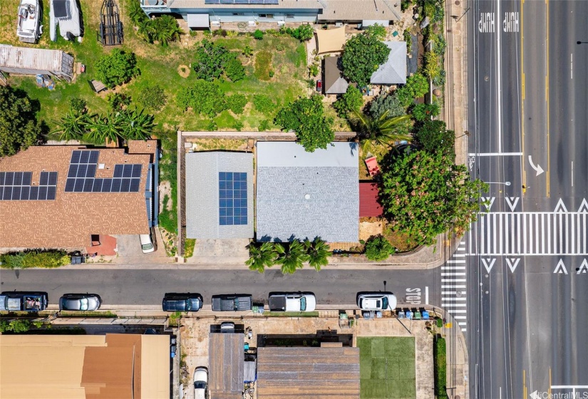 Newer Roof with energy efficient Solar Panels