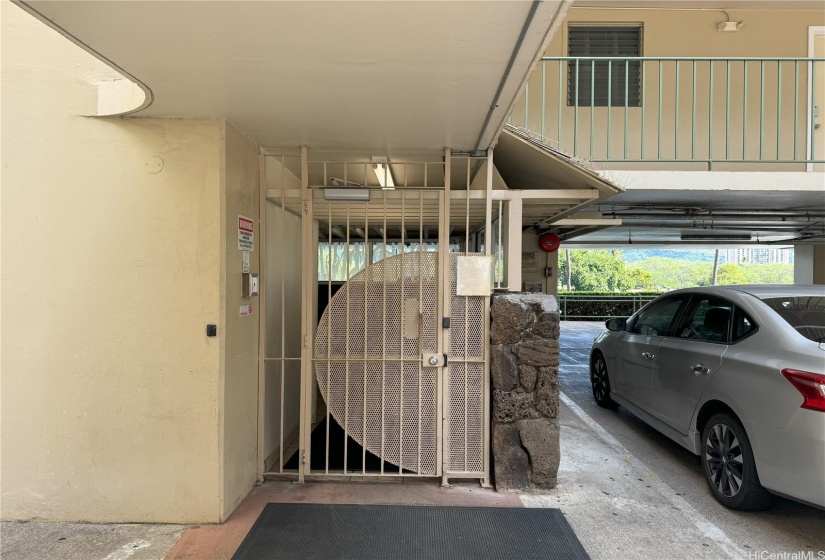 SECURED ENTRANCE GATE