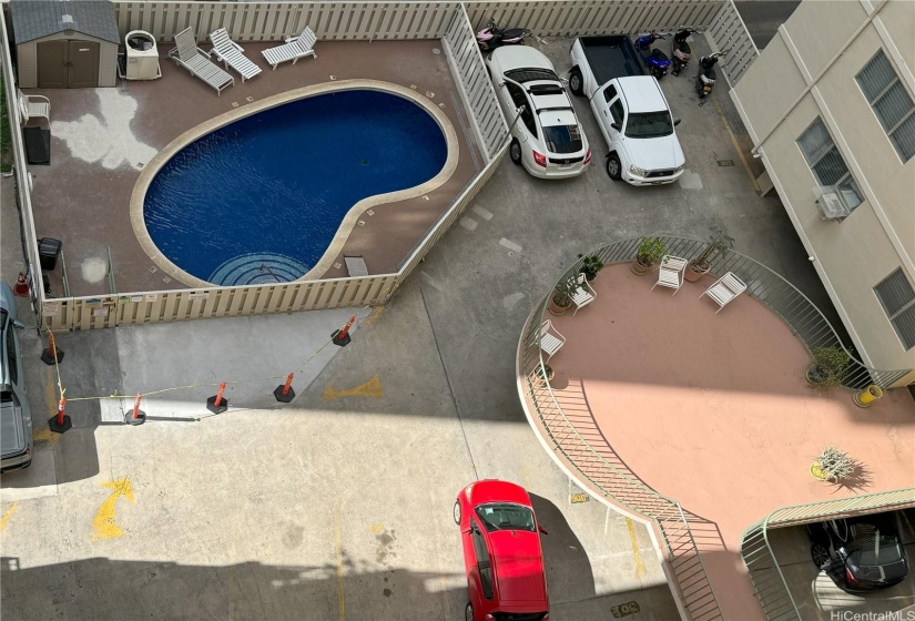 SWIMMING POOL AND DECK