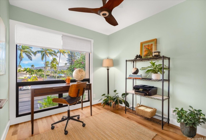 The 3rd bedroom is currently used as an office and is a wonderful remote work space if needed.