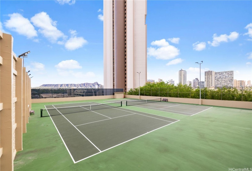 Tennis courts