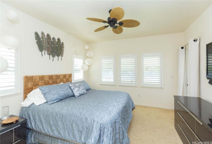 Master Bedroom with access to lanai