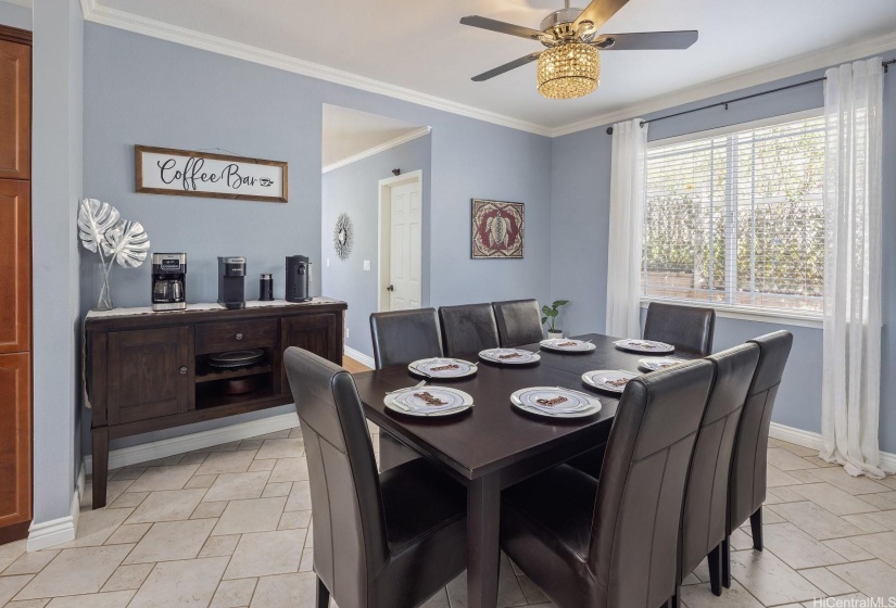 Formal Dining area