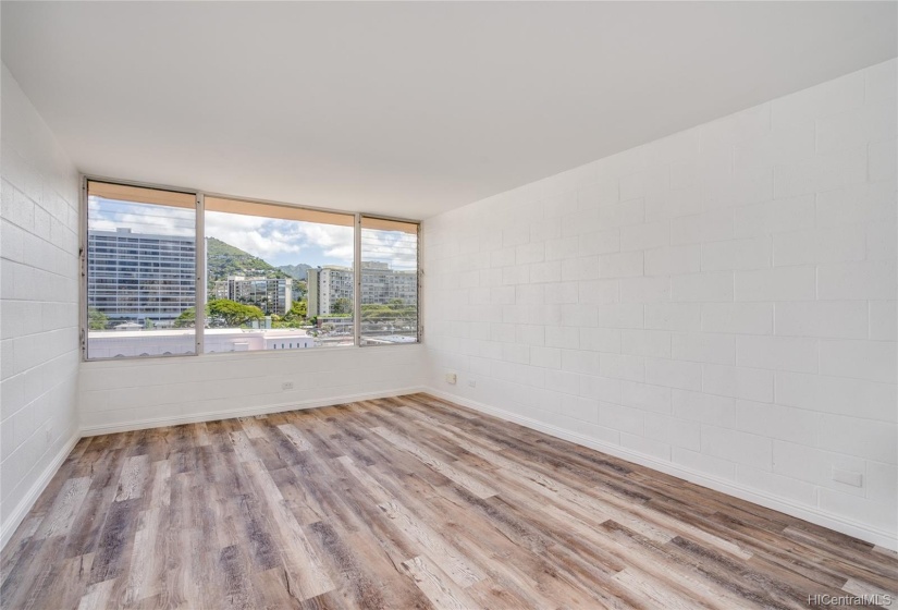 Spacious and bright living room