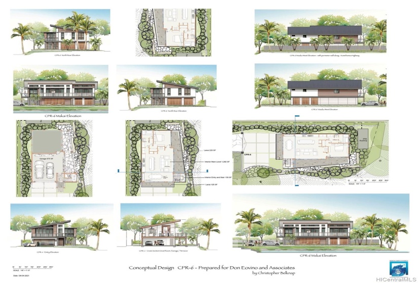 CPR 6 house elevations and renderings (not yet permitted, only conceptual as of July 2021).