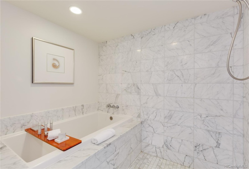 Master Bathroom with Bathtub