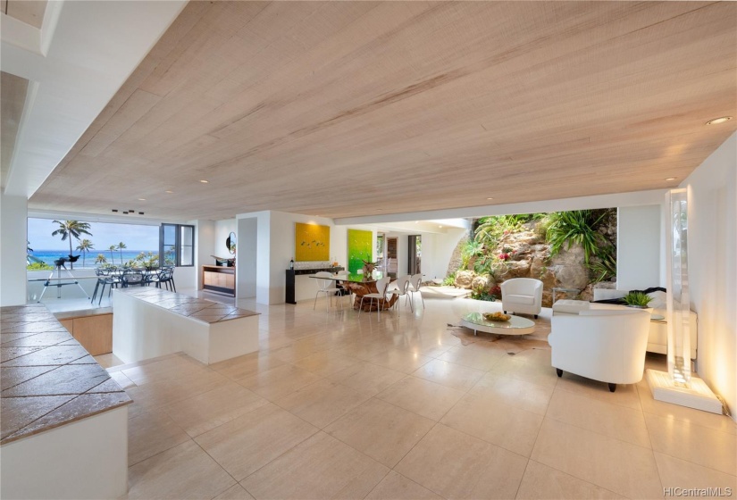 Stunning, clean architecture from the moment you open the front door of this estate property.