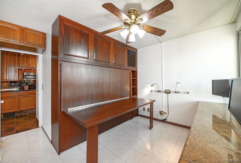 African Mahogany Murphy Bed