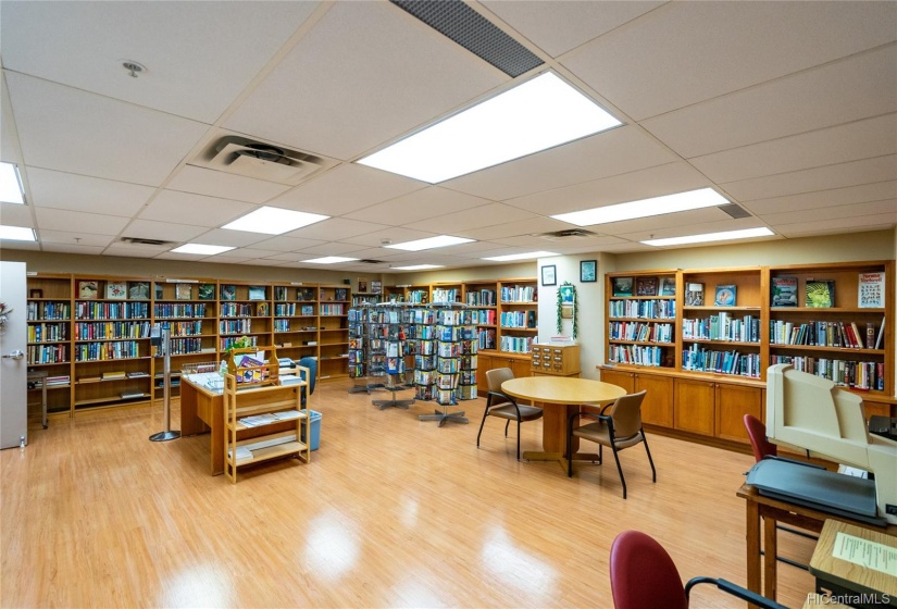 Library located in the building