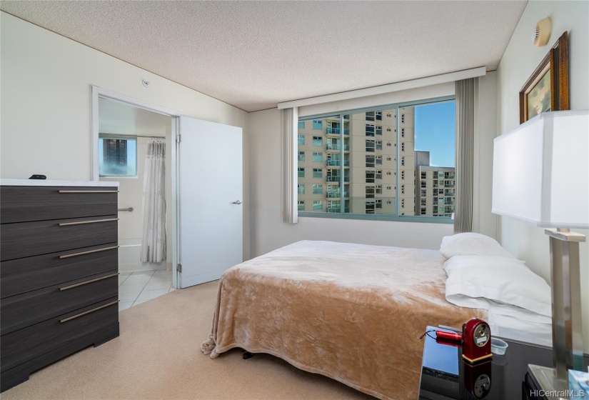 Spacious master bedroom