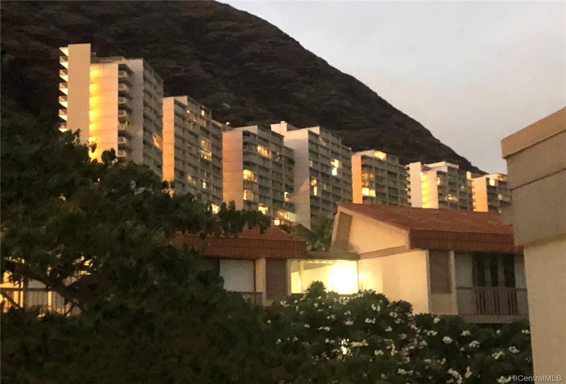 Makaha Valley Towers from the Valley Below